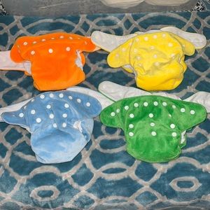 Bum Cheeks Modern Cloth Nappies Pocket with built in padding 4 Adjustable Sizing